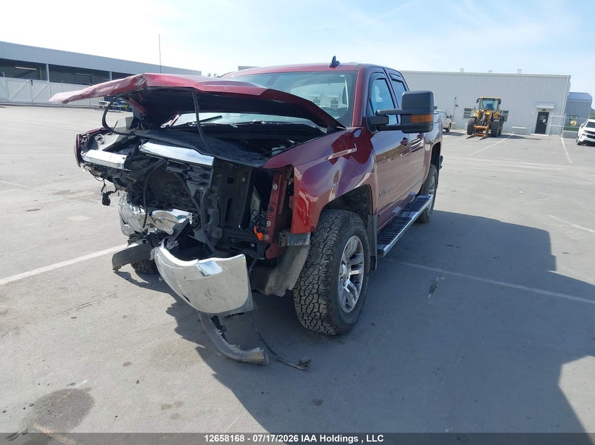 2016 Chevrolet Silverado, Удар спереду, IAAI, VIN 1GCVKREC5GZ346347 — фото 2