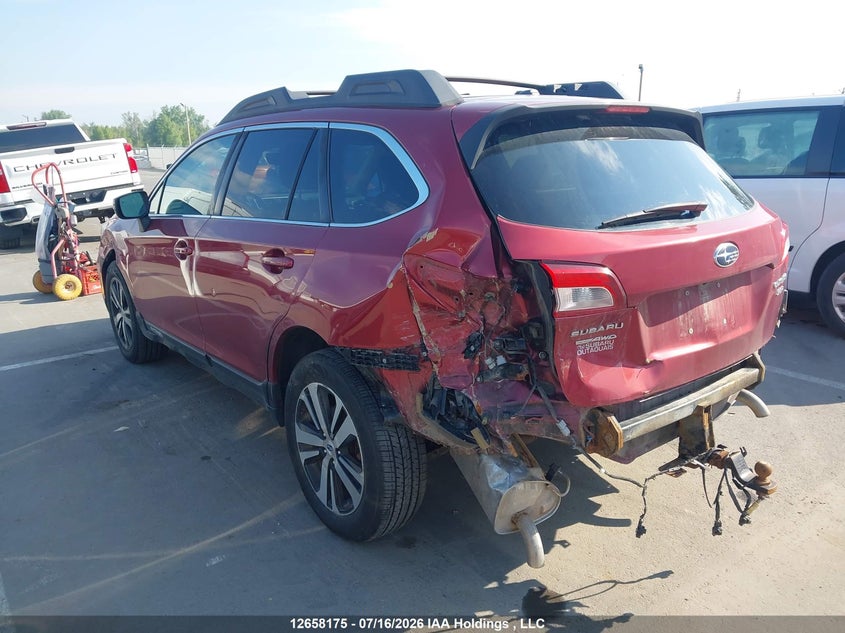 Vin: 4s4bsfnc4j3340742, lot: 3060333, subaru outback 3.6r limited 20183