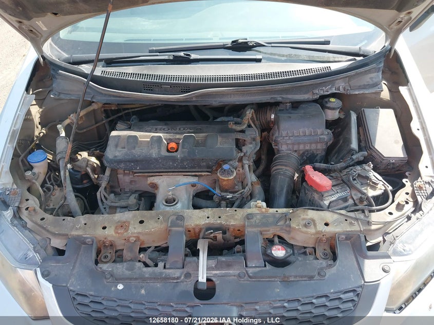 2012 HONDA CIVIC SEDAN 1.8L I-4 VVT, 140HP
