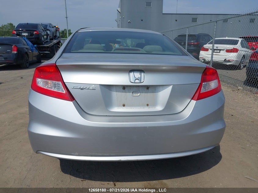 2012 HONDA CIVIC SEDAN 1.8L I-4 VVT, 140HP