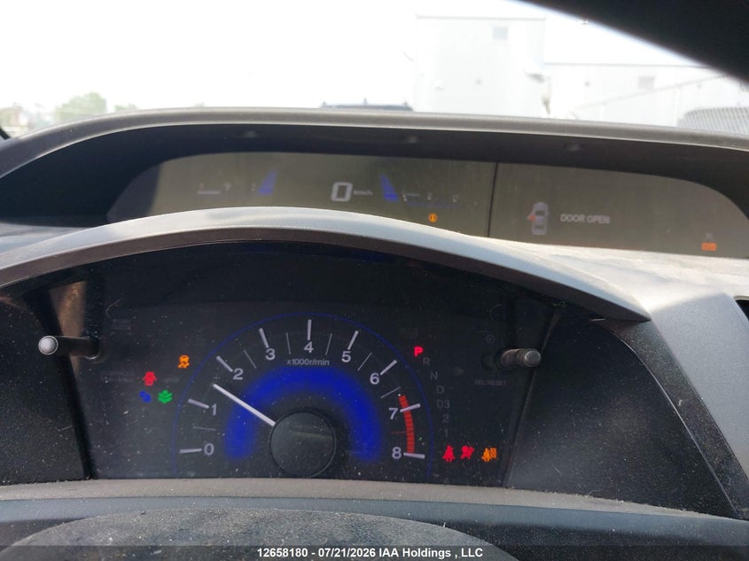 2012 HONDA CIVIC SEDAN 1.8L I-4 VVT, 140HP