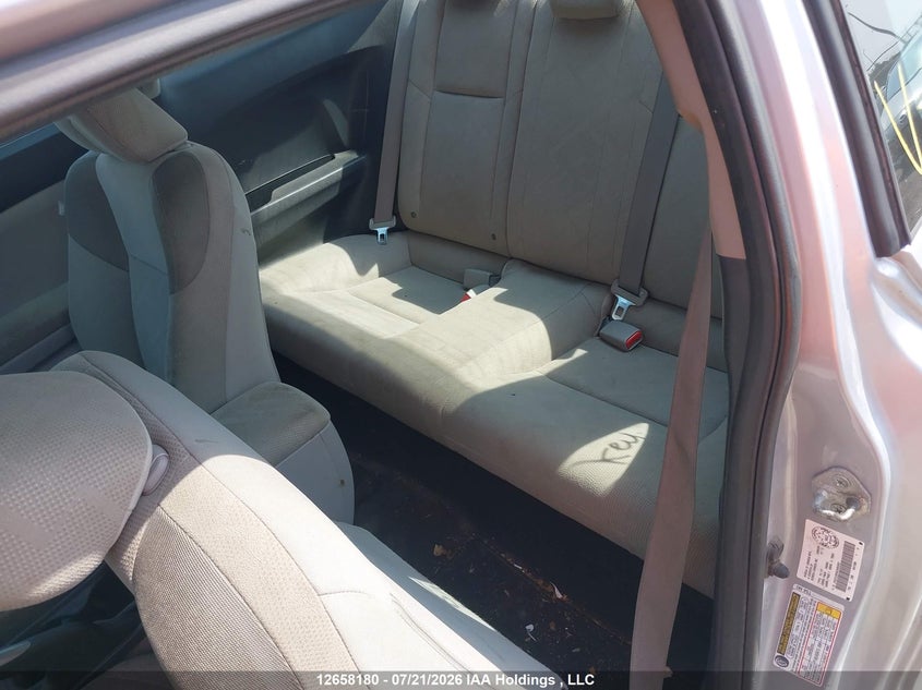 2012 HONDA CIVIC SEDAN 1.8L I-4 VVT, 140HP