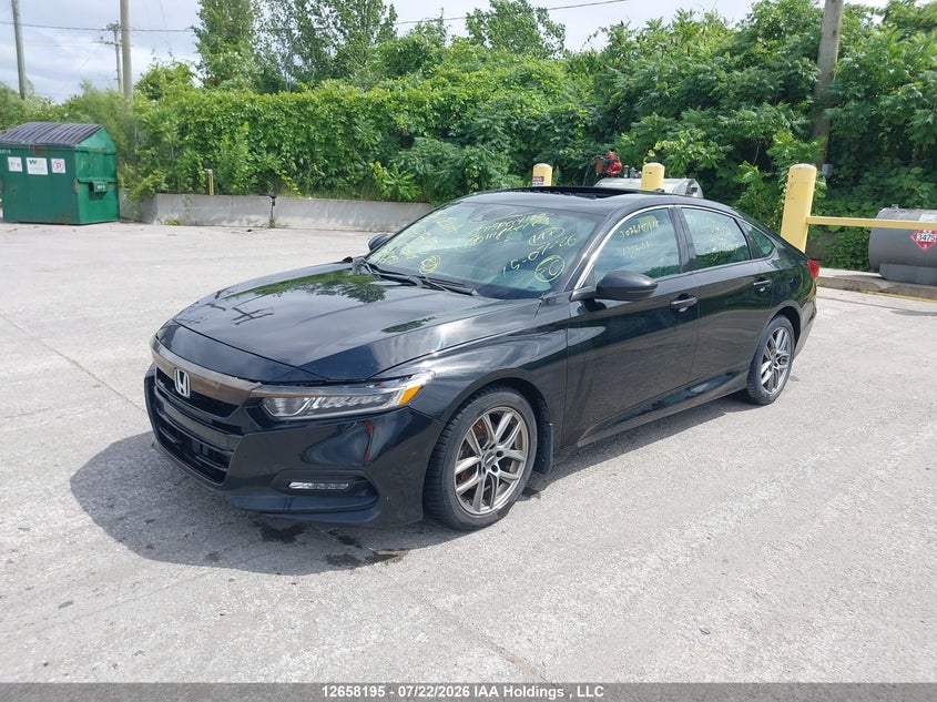 2018 Honda Accord, Theft Recovery, IAAI, VIN 1HGCV1F37JA811491 — photo 2