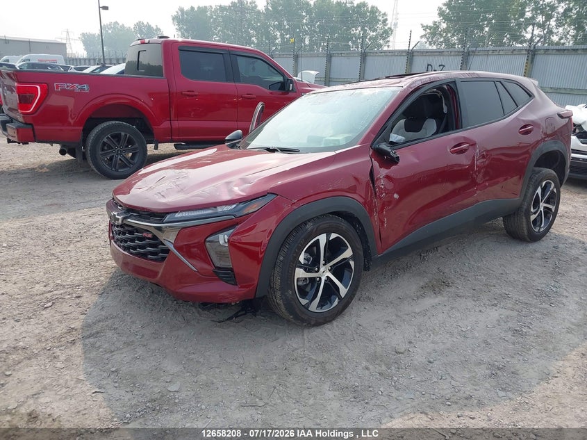 2025 Chevrolet Trax, Rollover, IAAI, VIN KL77LGE22SC001903 — photo 2