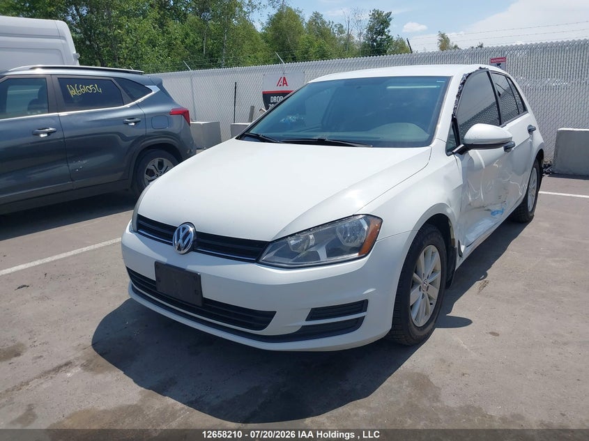 Vin: 3vw217au6gm021679, lot: 3060370, volkswagen golf 1.8 tsi comfortline/1.8 tsi highline/1.8 tsi trendline 20162