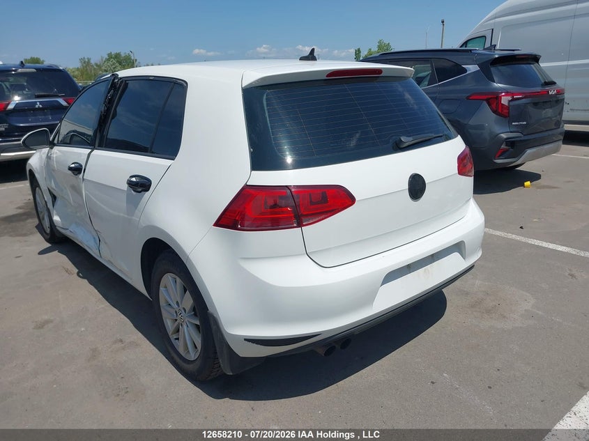 Vin: 3vw217au6gm021679, lot: 3060370, volkswagen golf 1.8 tsi comfortline/1.8 tsi highline/1.8 tsi trendline 20163