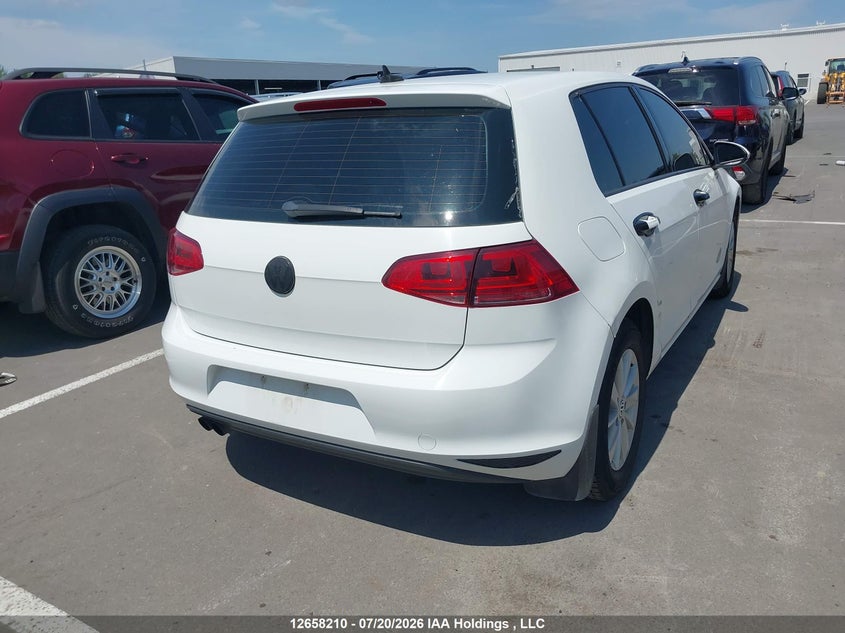 Vin: 3vw217au6gm021679, lot: 3060370, volkswagen golf 1.8 tsi comfortline/1.8 tsi highline/1.8 tsi trendline 20164
