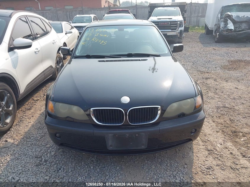2005 BMW 3 Series VIN: WBAEU33445PR18985 Lot: 12658250