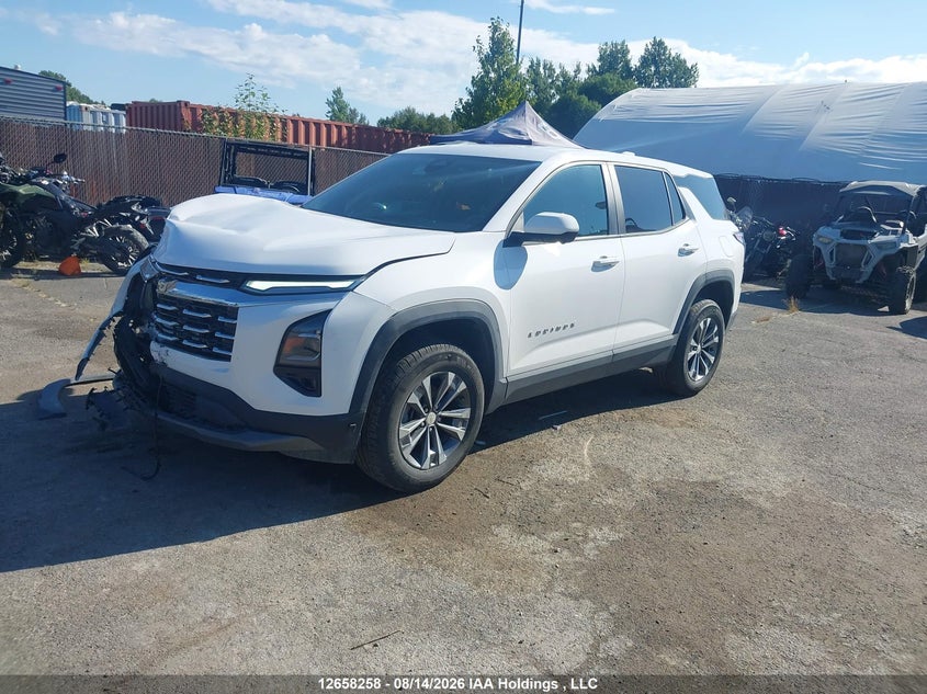 2025 Chevrolet Equinox, Front, IAAI, VIN 3GNAXPEGXSL168045 — photo 2