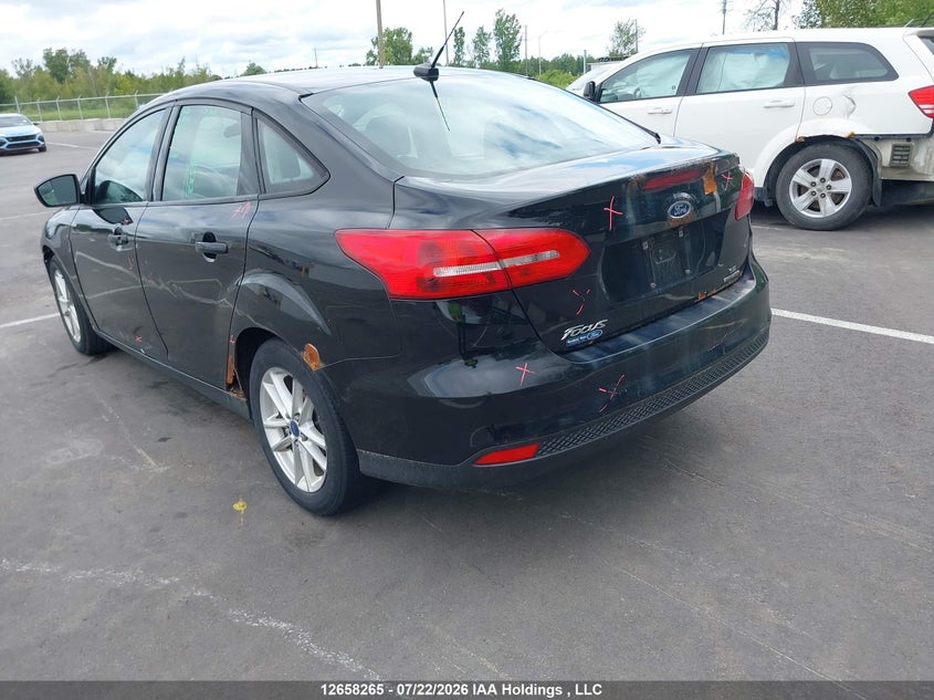 Vin: 1fadp3f25gl312496, lot: 3060433, ford focus se 20163