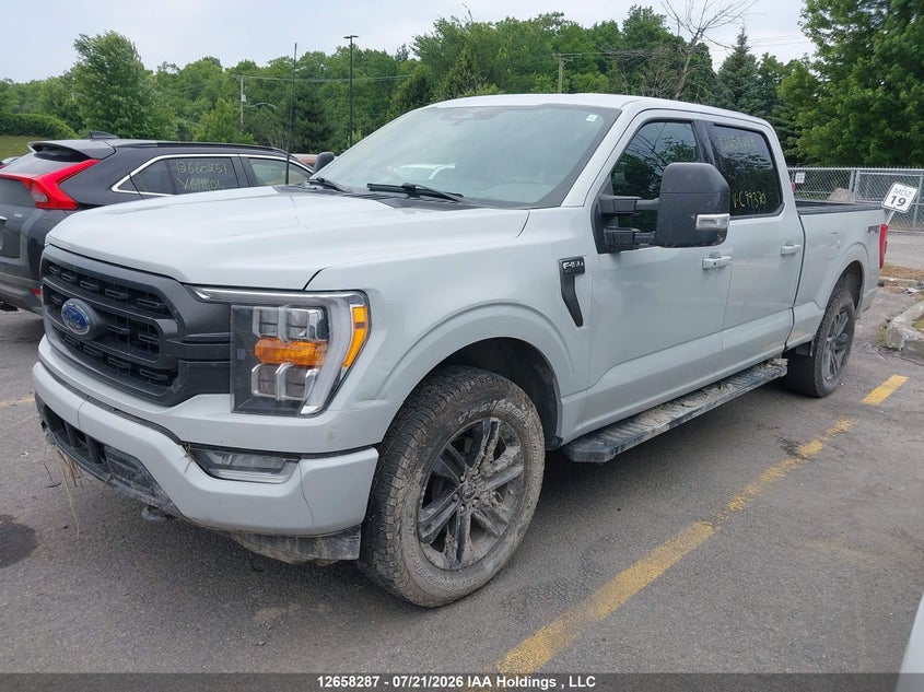 2023 Ford F-150, Затопление, IAAI, VIN 1FTFW1E59PFC99370 — фото 2