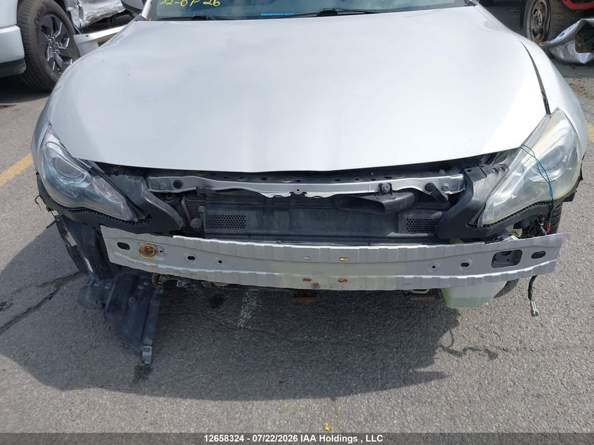2013 SUBARU BRZ COUPE 2.0L H4 FI DOHC 16V NF4