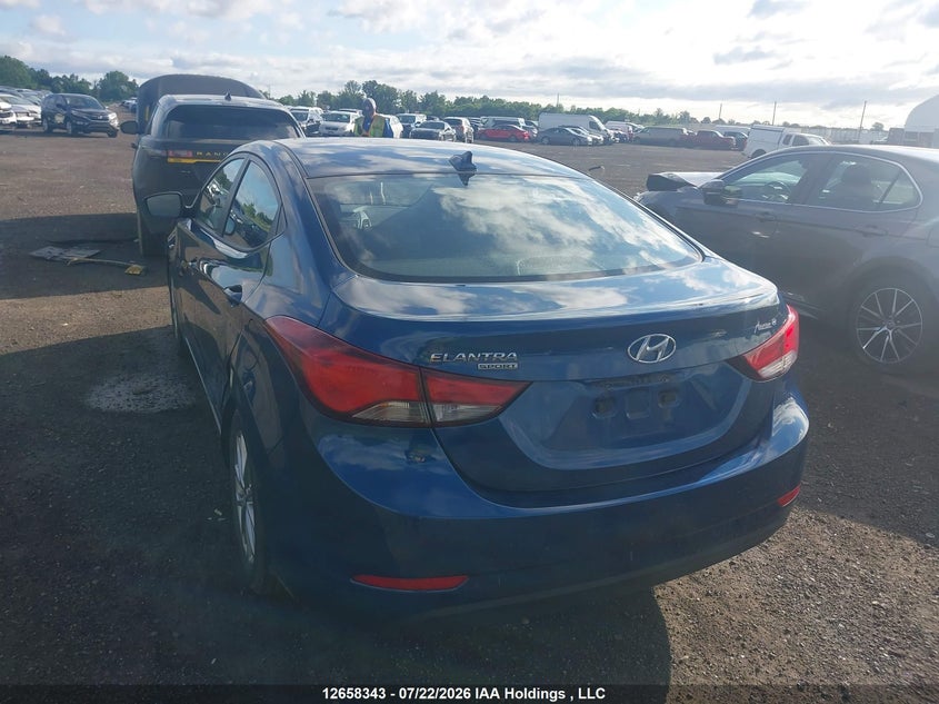 Vin: kmhdh4ae6gu630034, lot: 3060513, hyundai elantra sport appearance 20163
