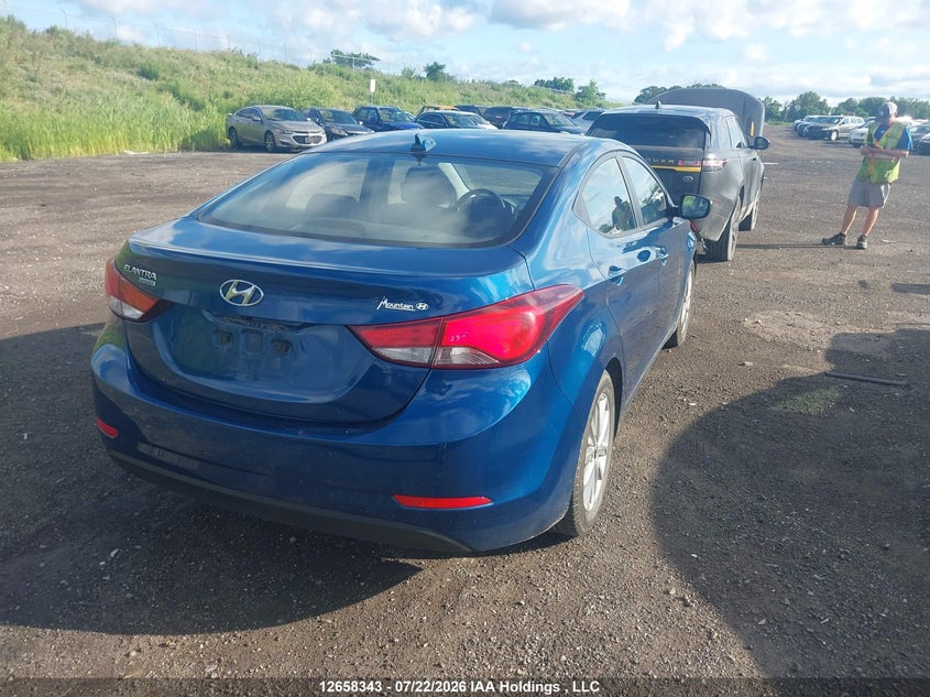 Vin: kmhdh4ae6gu630034, lot: 3060513, hyundai elantra sport appearance 20164