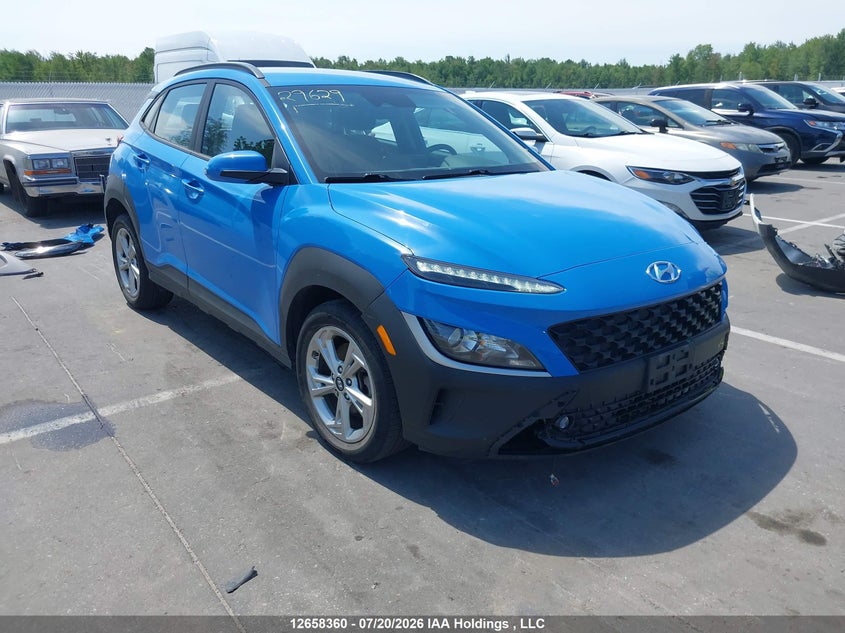 Vin: km8k2cab8nu883880, lot: 3060531, hyundai kona sel/se 2022 img_1