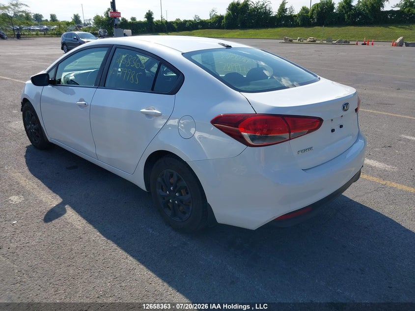 Vin: 3kpfk4a78je179985, lot: 3060534, kia forte lx 20183