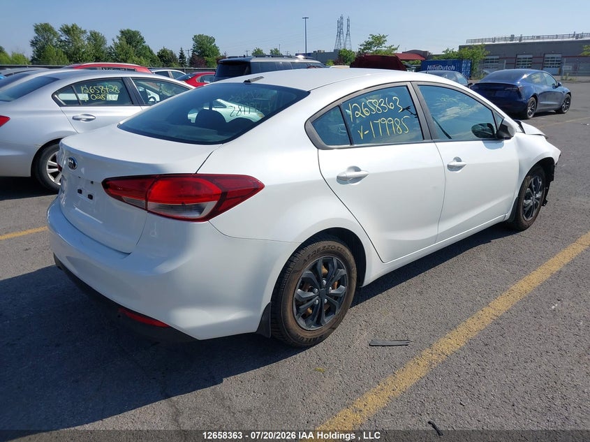 Vin: 3kpfk4a78je179985, lot: 3060534, kia forte lx 20184