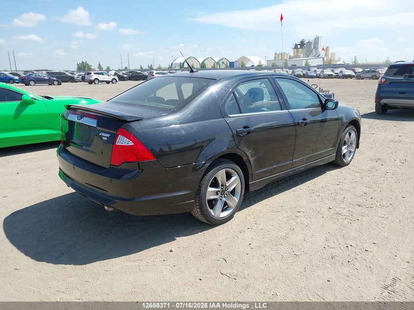 Vin: 3fahp0dc0ar100593, lot: 3060542, ford fusion sport 20104