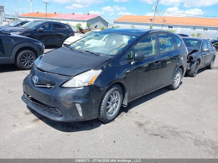 Vin: jtdzn3eu5c3065662, lot: 3060544, toyota prius v 20122