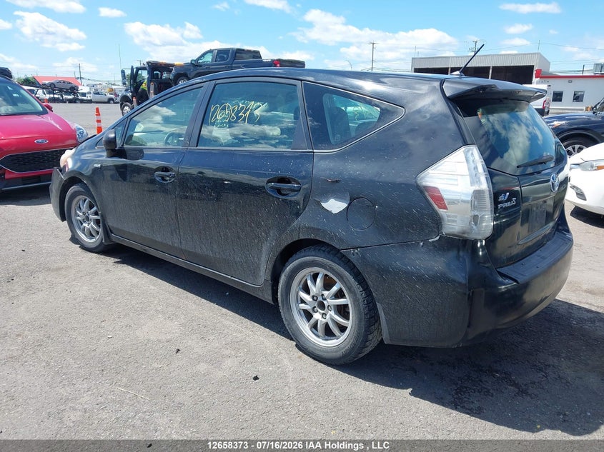 Vin: jtdzn3eu5c3065662, lot: 3060544, toyota prius v 20123