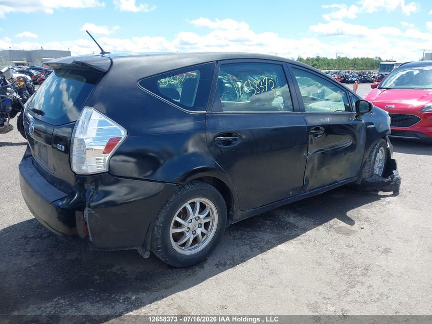 Vin: jtdzn3eu5c3065662, lot: 3060544, toyota prius v 20124