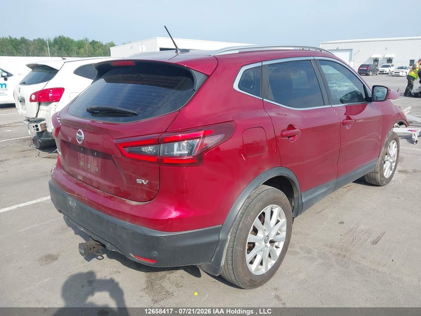 Vin: jn1bj1cv5lw254004, lot: 3060588, nissan qashqai 20204