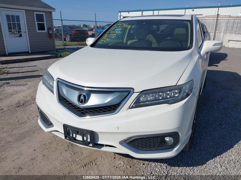 2018 Acura Rdx Advance, Правый бок, IAAI, VIN 5J8TB4H70JL800380 — фото 2