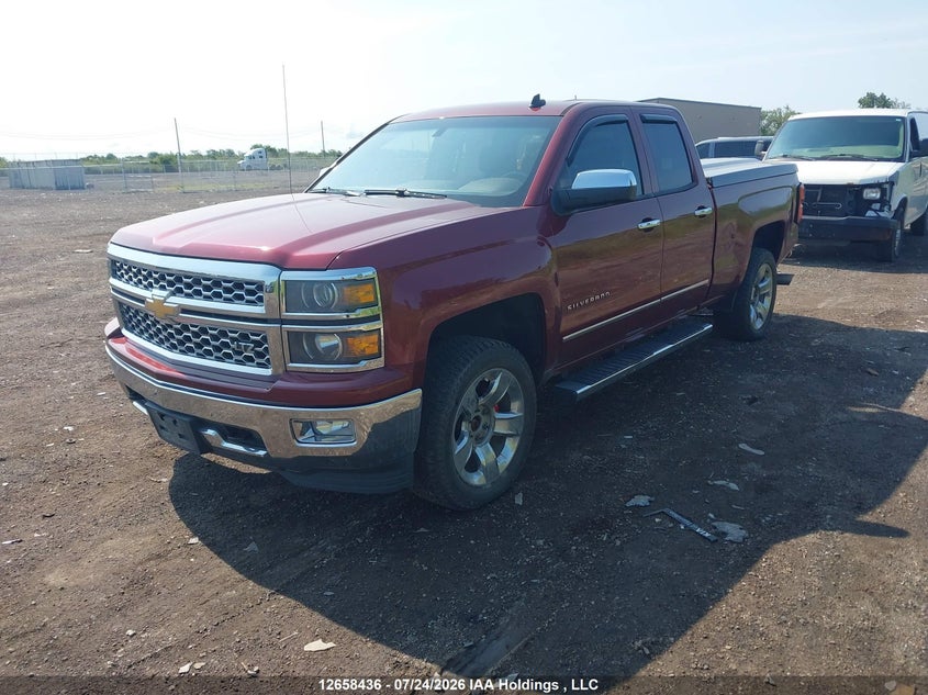 2014 Chevrolet Silverado 1500 1Lz/2Lz, Удар сзади, IAAI, VIN 1GCVKSEJXEZ370839 — фото 2