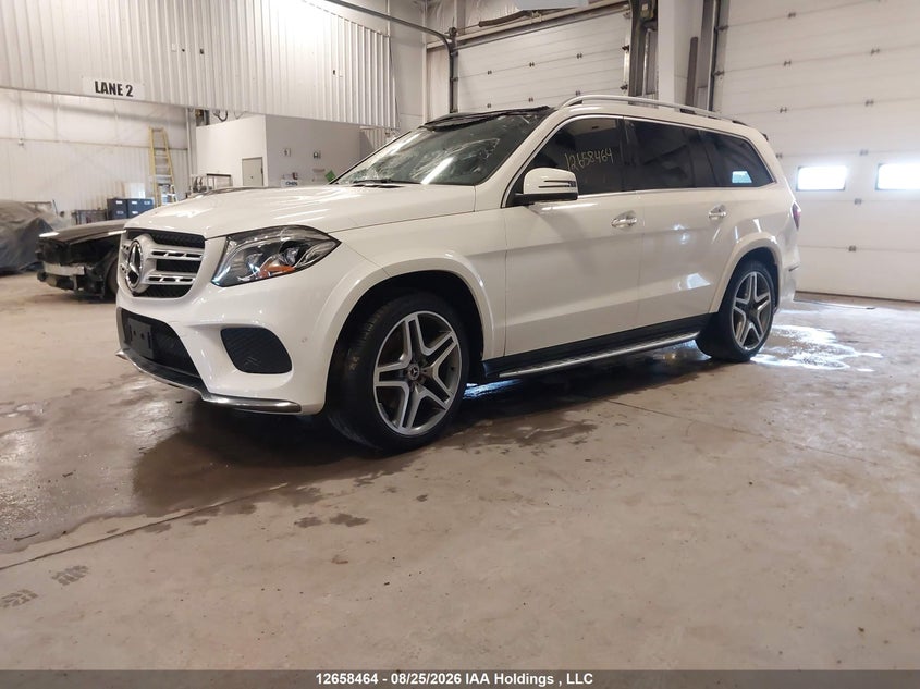 2017 Mercedes-Benz Gls 450 4Matic, Windshield, IAAI, VIN 4JGDF6EEXHA835483 — photo 2