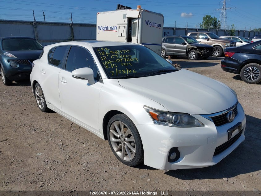 2012 Lexus Ct 200