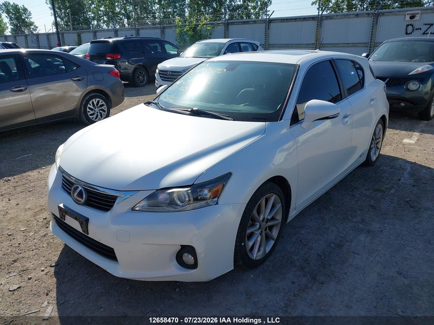 Vin: jthkd5bh1c2077609, lot: 3060643, lexus ct 200 20122