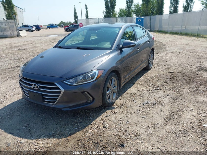 Vin: kmhd84lf2hu094433, lot: 3060675, hyundai elantra se/value/limited 20172