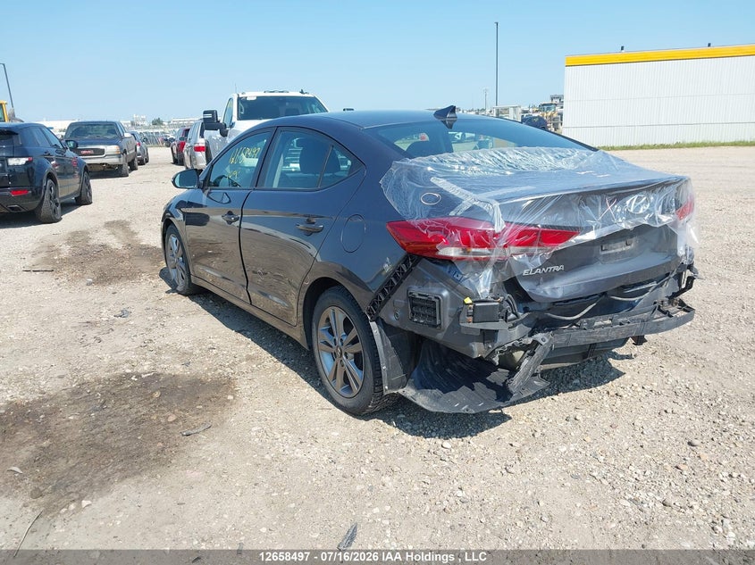 Vin: kmhd84lf2hu094433, lot: 3060675, hyundai elantra se/value/limited 20173