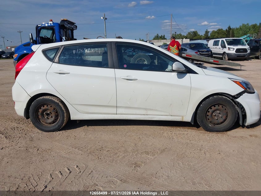 2016 HYUNDAI ACCENT HATCHBACK 1.6L I-4 DI, DOHC, VVT, 137HP