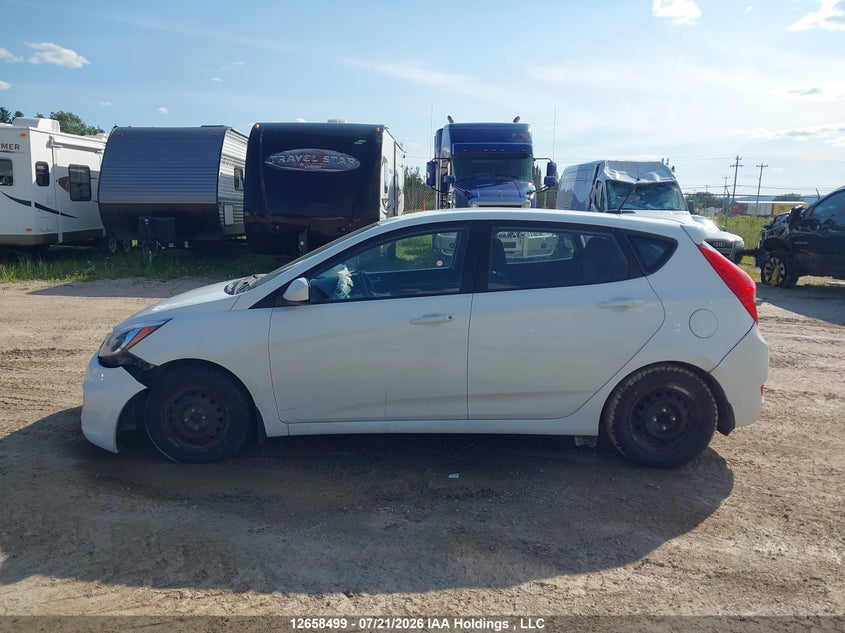 2016 HYUNDAI ACCENT HATCHBACK 1.6L I-4 DI, DOHC, VVT, 137HP