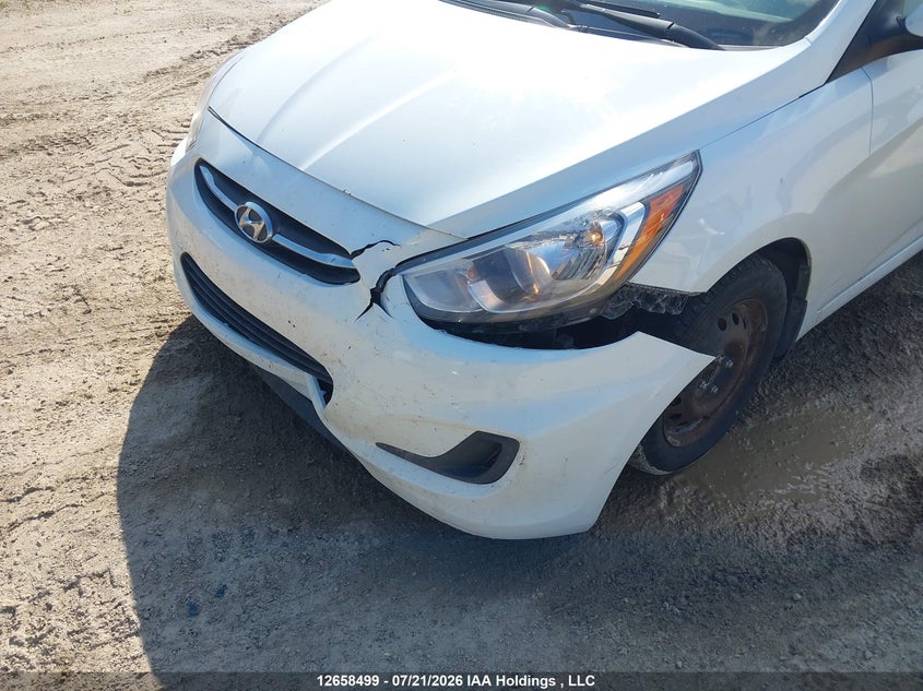2016 HYUNDAI ACCENT HATCHBACK 1.6L I-4 DI, DOHC, VVT, 137HP