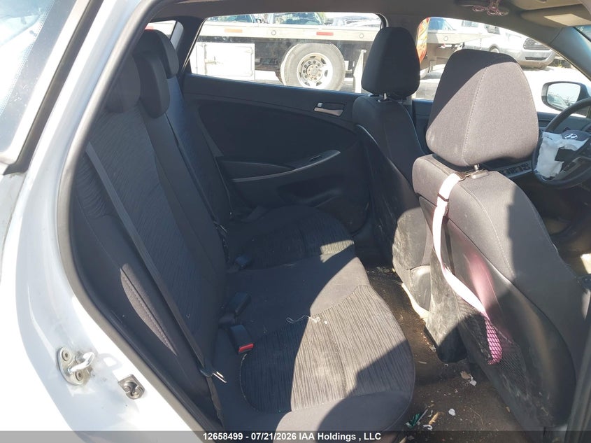 2016 HYUNDAI ACCENT HATCHBACK 1.6L I-4 DI, DOHC, VVT, 137HP