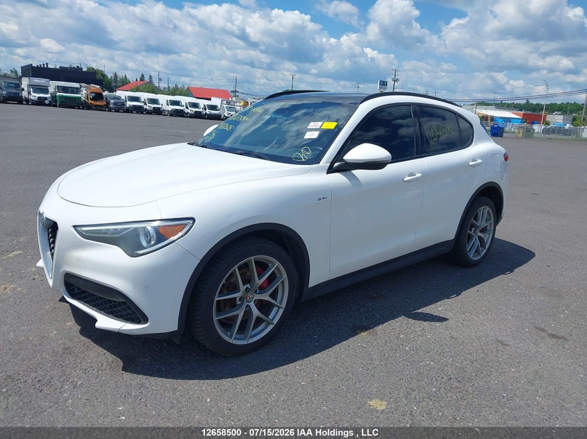 2018 Alfa Romeo Stelvio Ti Sport, Изъятое, IAAI, VIN ZASFAKNN7J7C12028 — фото 2