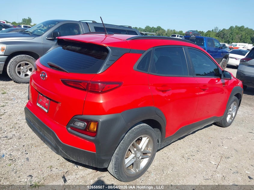 Vin: km8k12aa8ku215500, lot: 3060685, hyundai kona se 20194