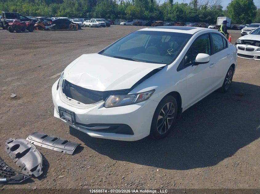 Vin: 2hgfb2e52dh034917, lot: 3060759, honda civic ex 4dr 20132