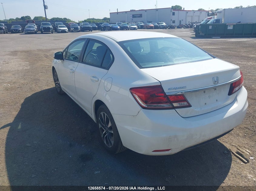 Vin: 2hgfb2e52dh034917, lot: 3060759, honda civic ex 4dr 20133