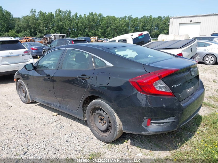 Vin: 2hgfc2e51jh005093, lot: 3060785, honda civic lx 20183