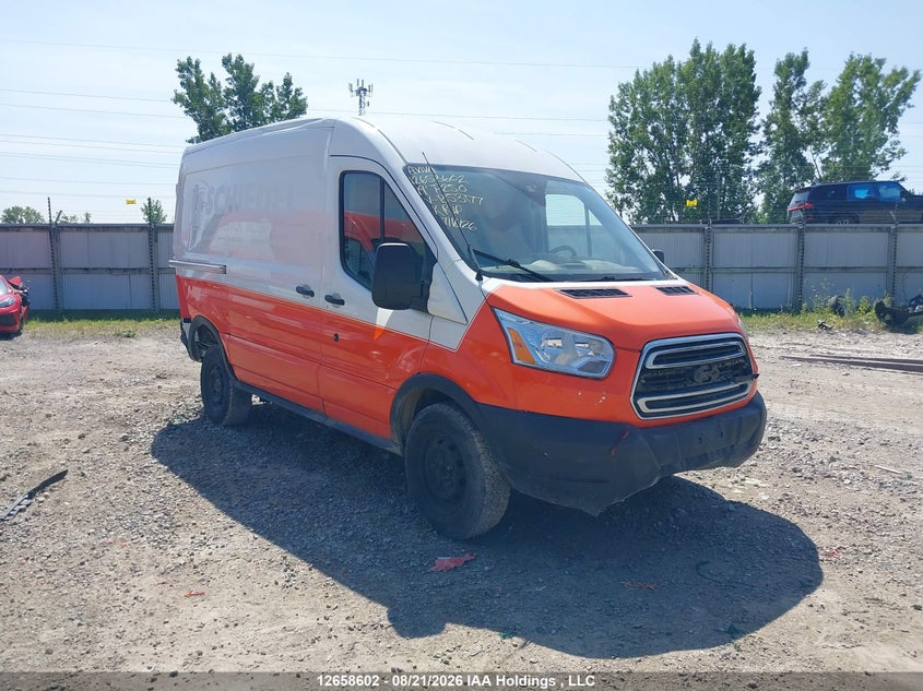 2019 Ford Transit T-250, Rear, IAAI, VIN 1FTYR1CM6KKB53177