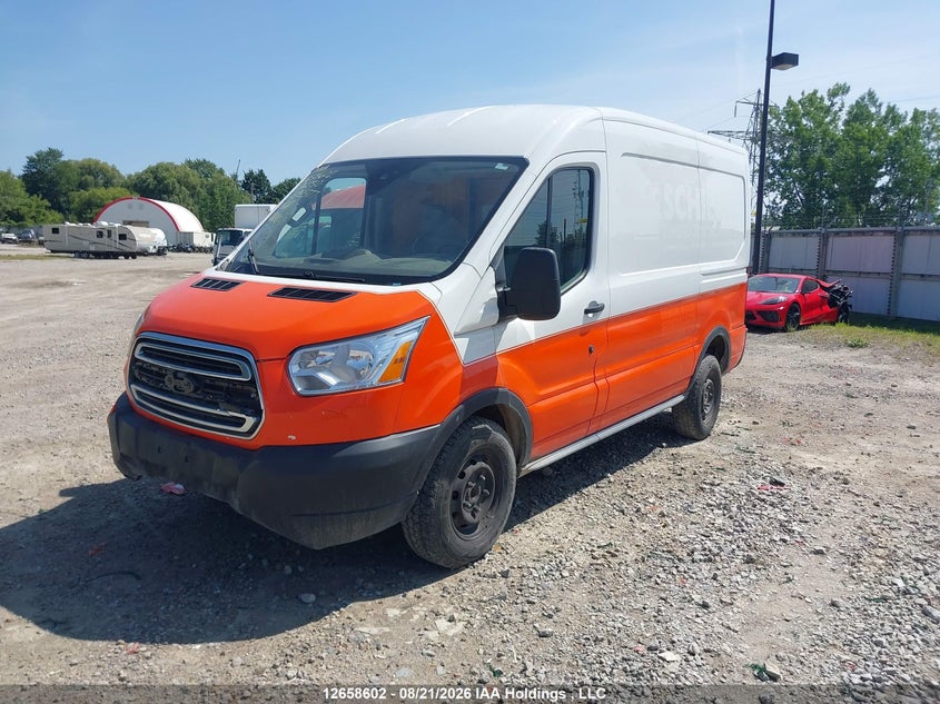 2019 Ford Transit, Rear, IAAI, VIN 1FTYR1CM6KKB53177 — photo 2
