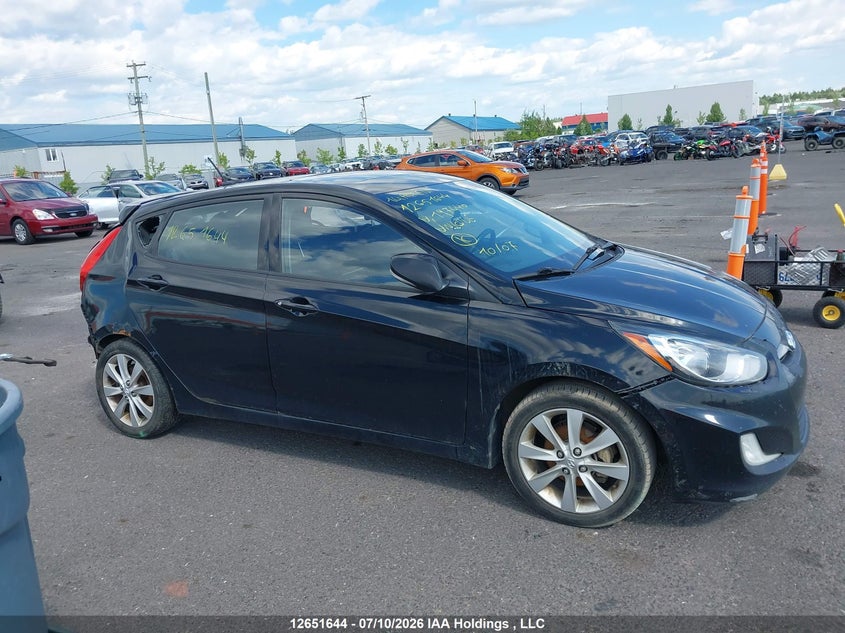 2014 Hyundai Accent Gls VIN: KMHCU5AE6EU197440 Lot: 12651644X
