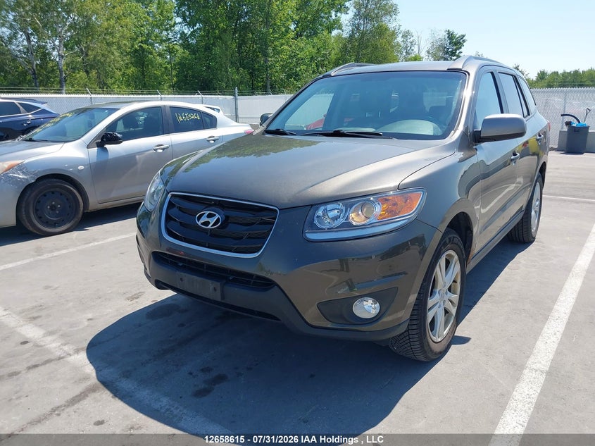 2012 Hyundai Santa Fe Gls, Right Side, IAAI, VIN 5XYZG4AG0CG131949 — photo 2