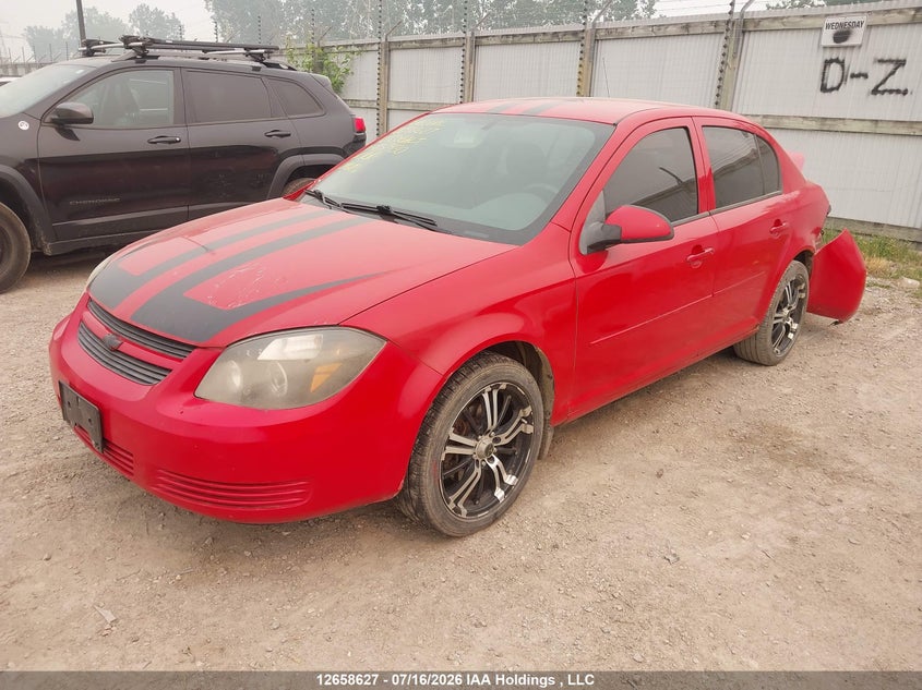 2010 Chevrolet Cobalt, Rear, IAAI, VIN 1G1AD5F58A7237930 — photo 2