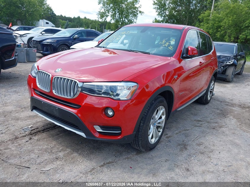 Vin: 5uxwx9c51g0d87672, lot: 3060824, bmw x3 xdrive28i 20162