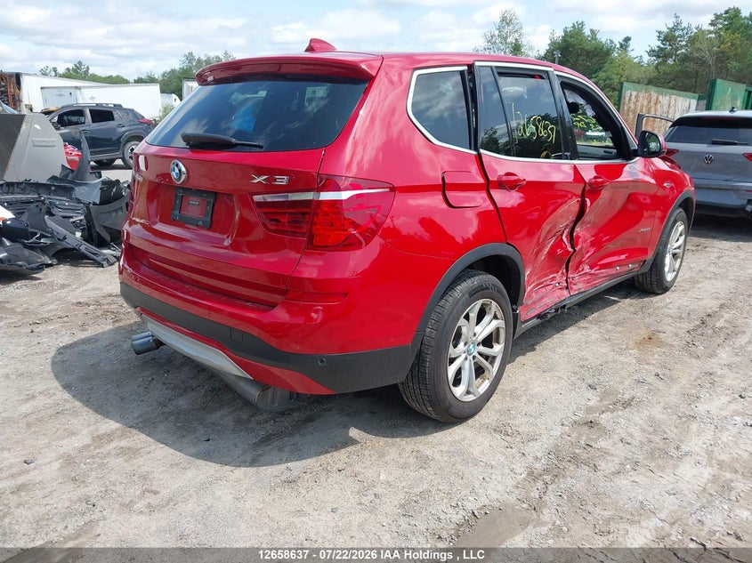 Vin: 5uxwx9c51g0d87672, lot: 3060824, bmw x3 xdrive28i 20164