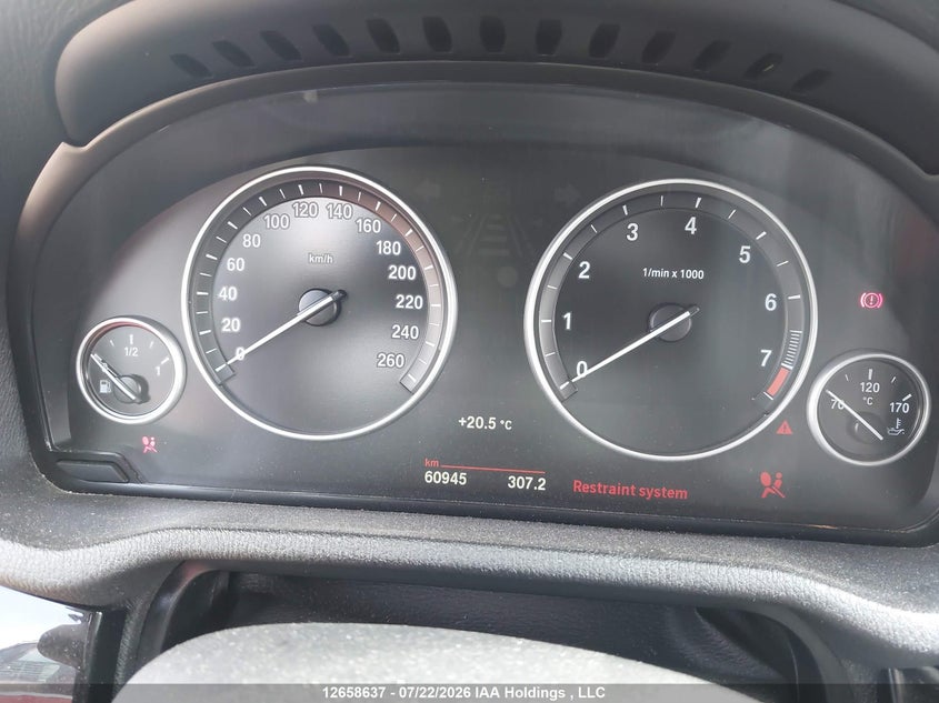 2016 BMW X3 SPORT UTILITY VEHICLE 2.0L I-4 DI, DOHC, VVT, TURBO, 241HP